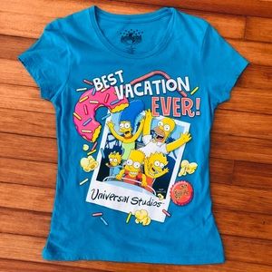 Universal Studios Simpson “best vacation ever” tee